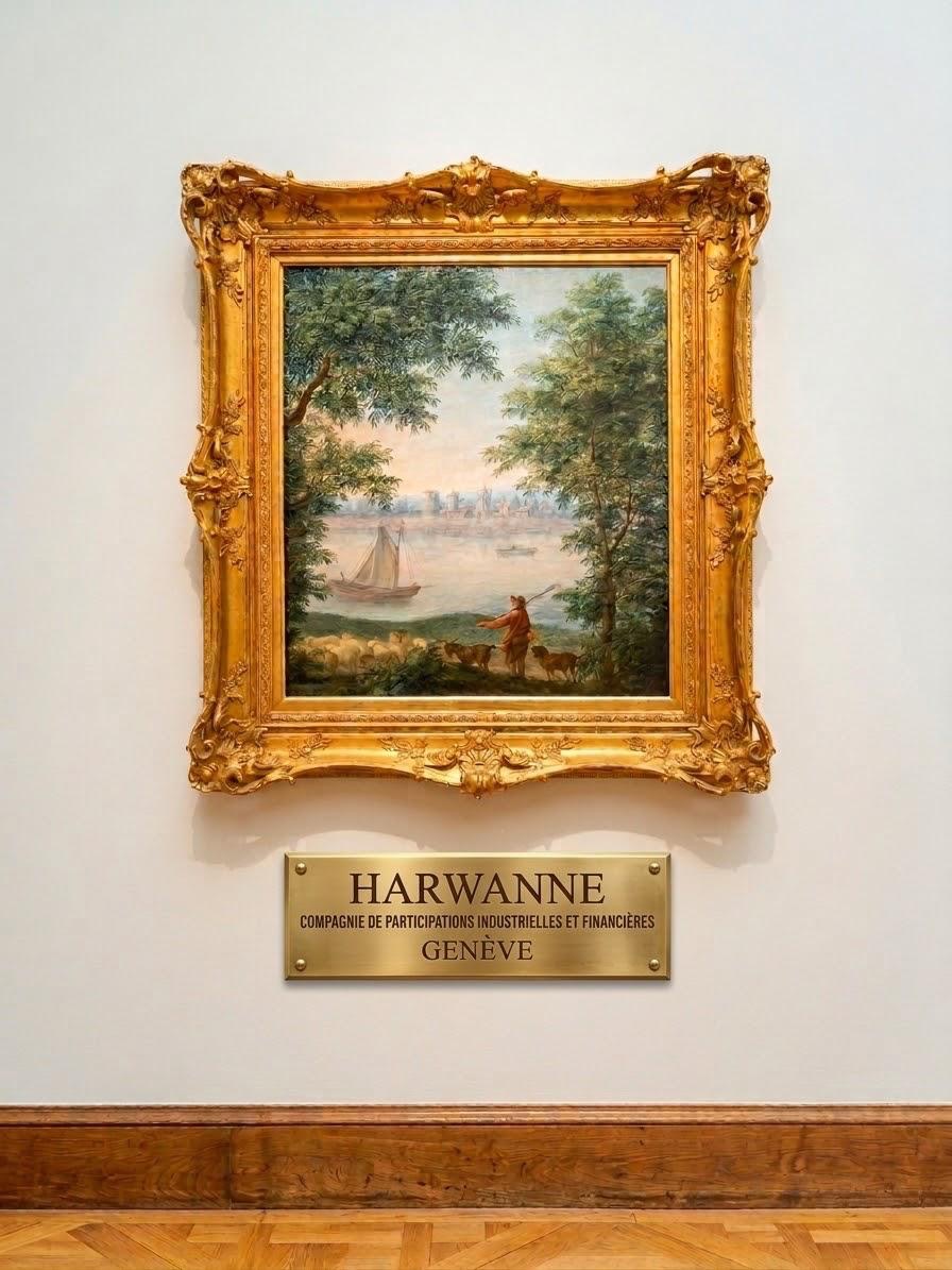 Œuvre encadrée, Harwanne, Genève