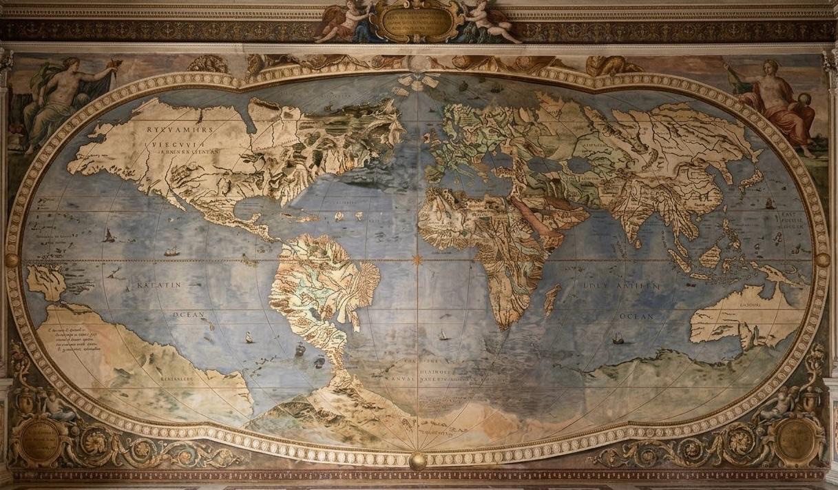 Mappemonde de la Renaissance